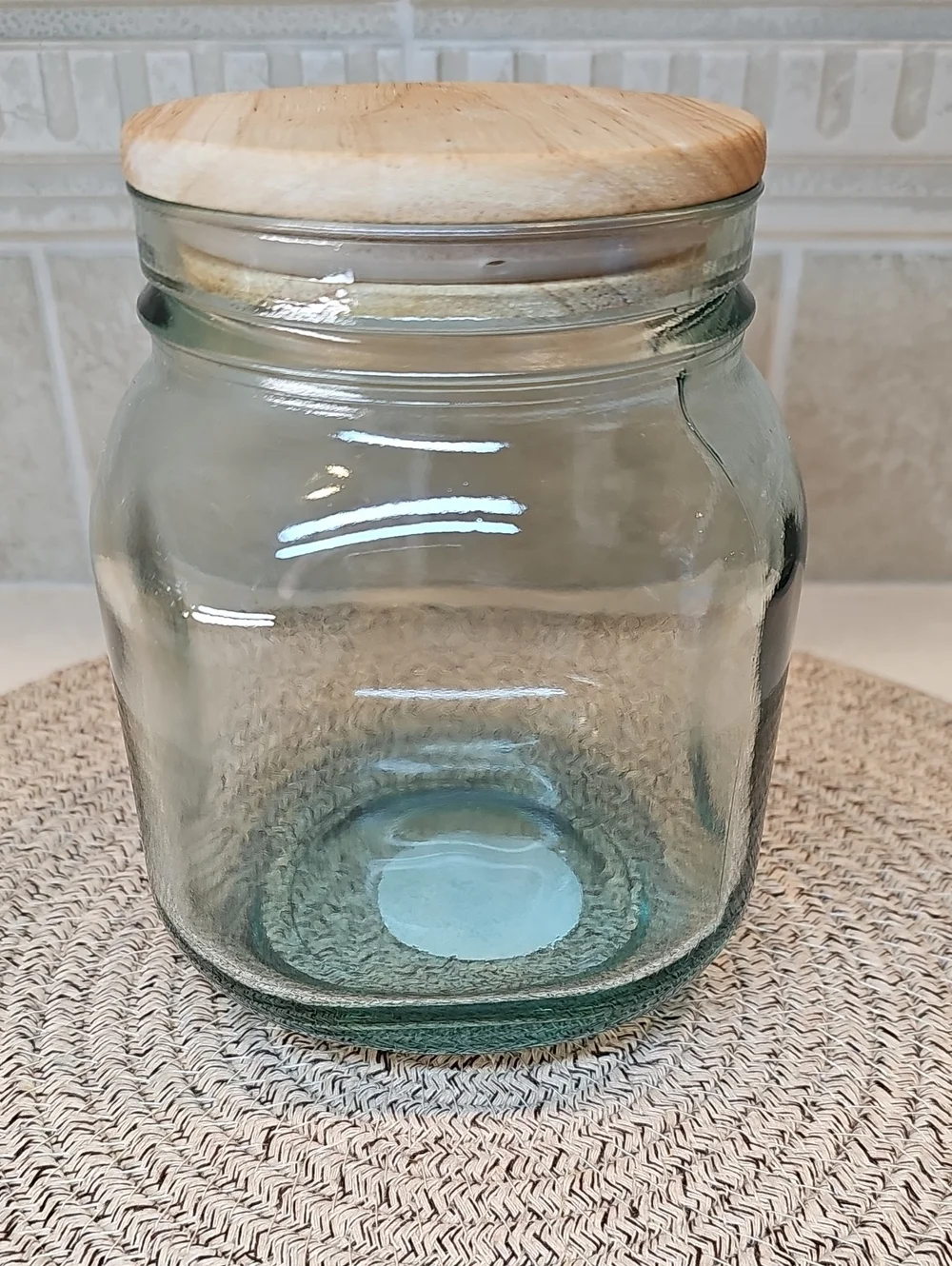 Hearth & Hand Recycled Glass 3 Pc. Canister Set